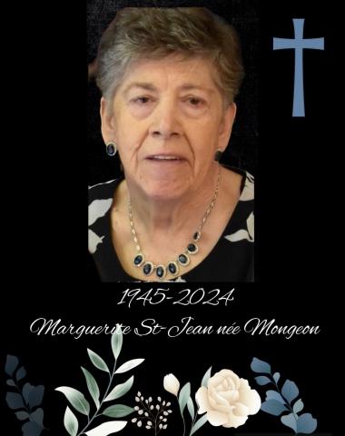 Marguerite St-Jean Née Mongeon